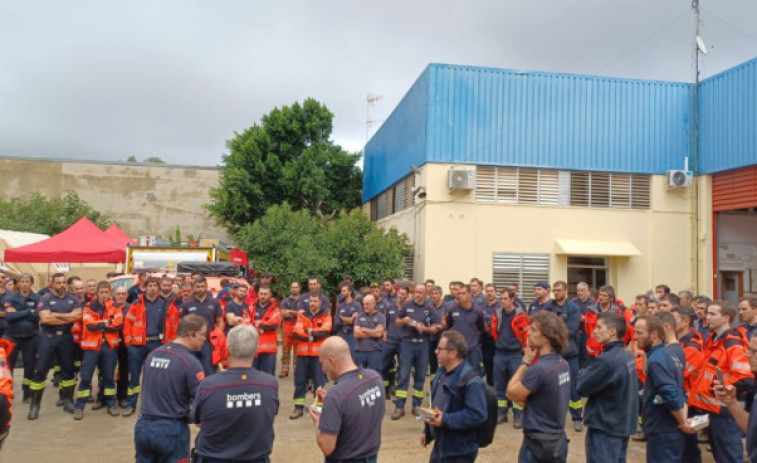 Més Bombers catalans a València: arriba el contingent que va sortir des de Cerdanyola