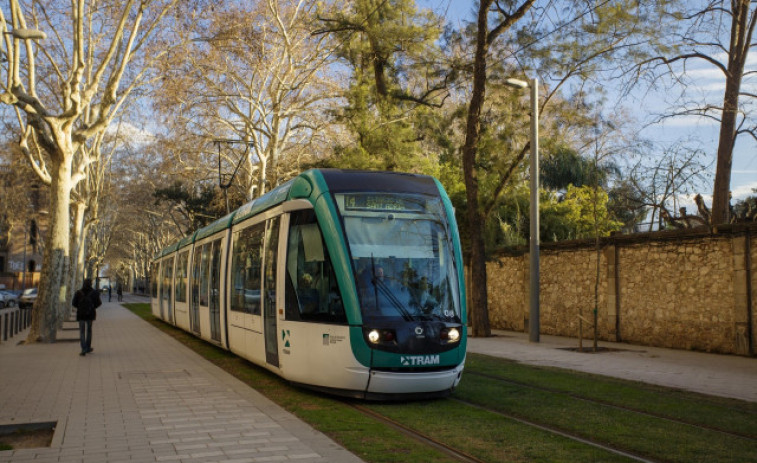 Vaga dels treballadors del Tram de Barcelona aquest dissabte