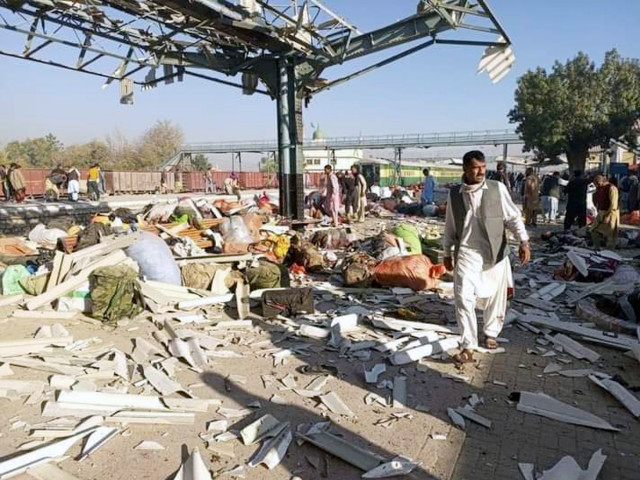 EuropaPress 6330568 pakistan quetta railway station blast