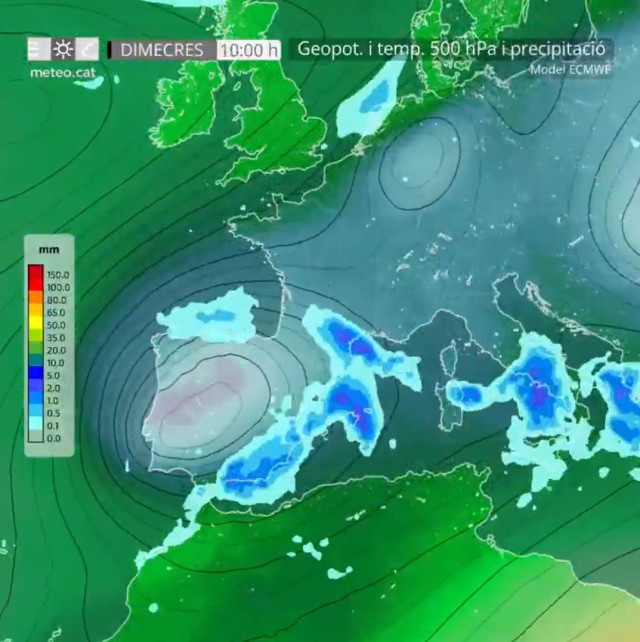 EuropaPress 6332640 prevision miercoles meteocat