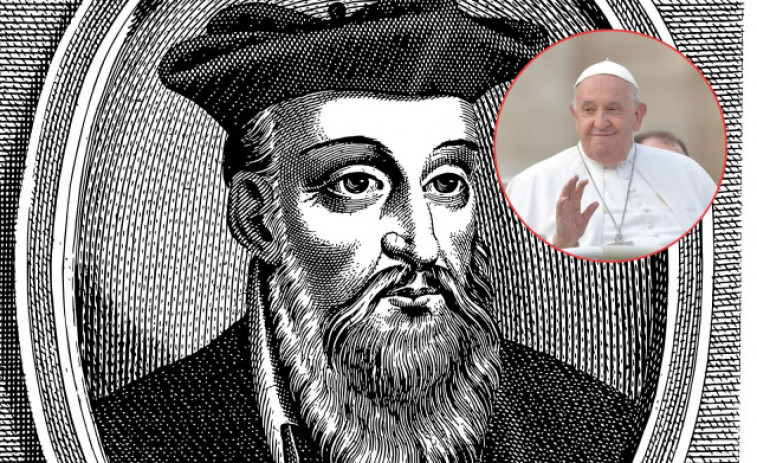 Les sorprenents paraules de Nostradamus que prediuen la mort del Papa Francesc el 2024