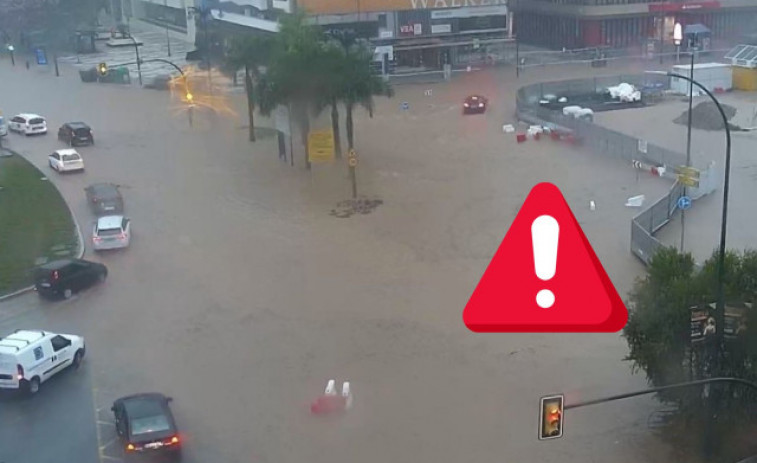 VÍDEO: La DANA s'acarnissa sobre Màlaga, on l'aigua ja inunda els carrers i els establiments