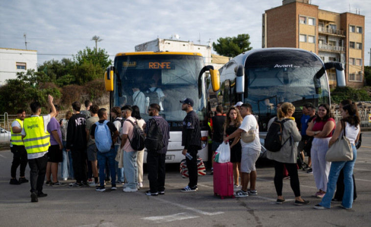 Suspès el servei per carretera de Rodalies a Tarragona per les pluges