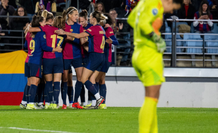 El Barça femení també aixafa el Reial Madrid a la capital (0-4)