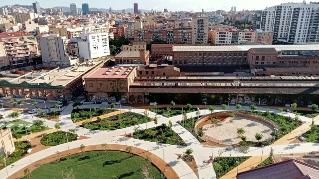 EuropaPress 6361516 nuevo parque can batllo distrito sants montjuic barcelona catalunya