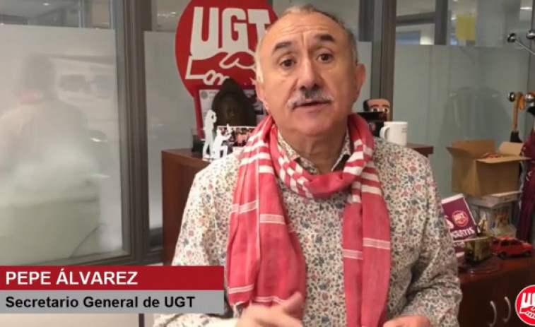 Pepe Álvarez afirma que la UGT ha d'entrar 