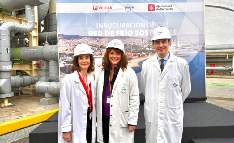 Veolia i Enagás inauguren la primera xarxa de recuperació de fred sostenible al Port de Barcelona