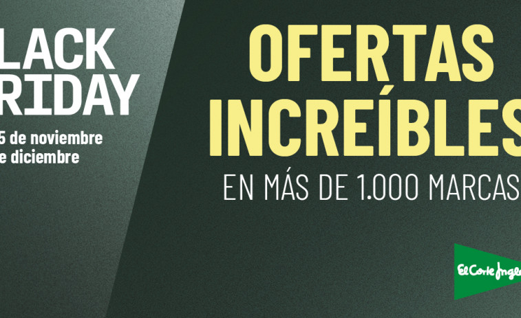 Arriba el Black Friday a El Corte Inglés: més dies de descomptes i ofertes irresistibles