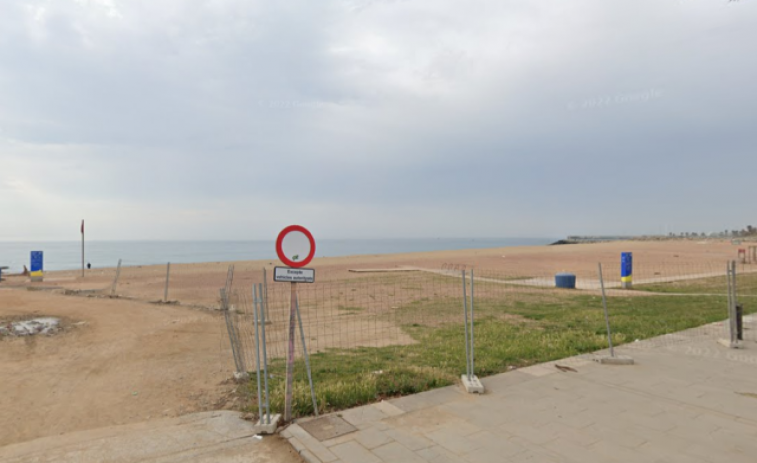 Desapareix un jove a una platja de Sant Adrià de Besòs i troben el seu cos sense vida