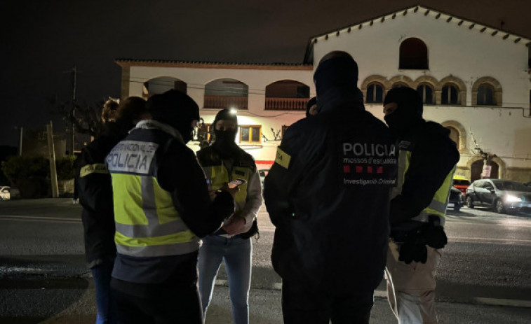 Macrooperatiu policial antidroga i contra el tràfic de persones