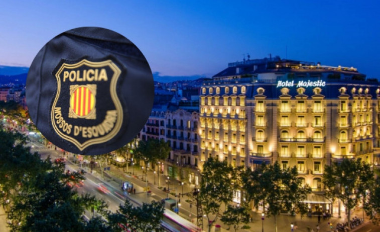 En marxa una investigació per un robatori violent a l'Hotel Majestic de Barcelona