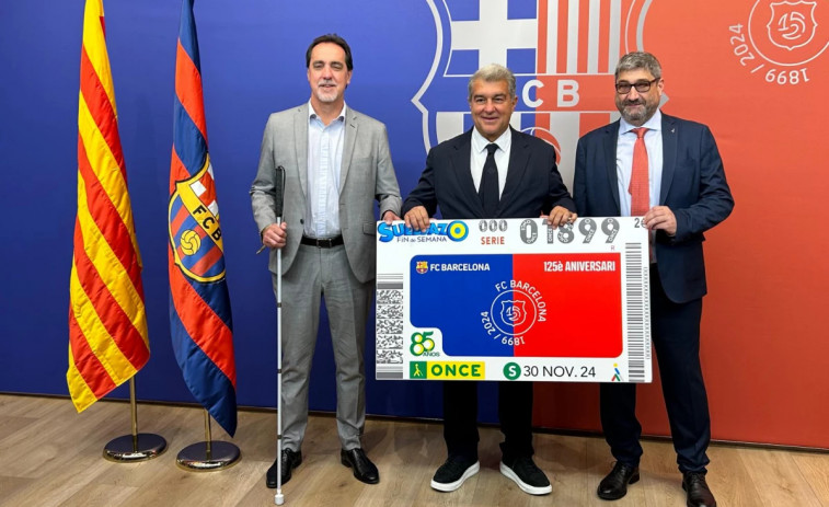 ONCE dedica un cupó especial al 125è aniversari del Barça