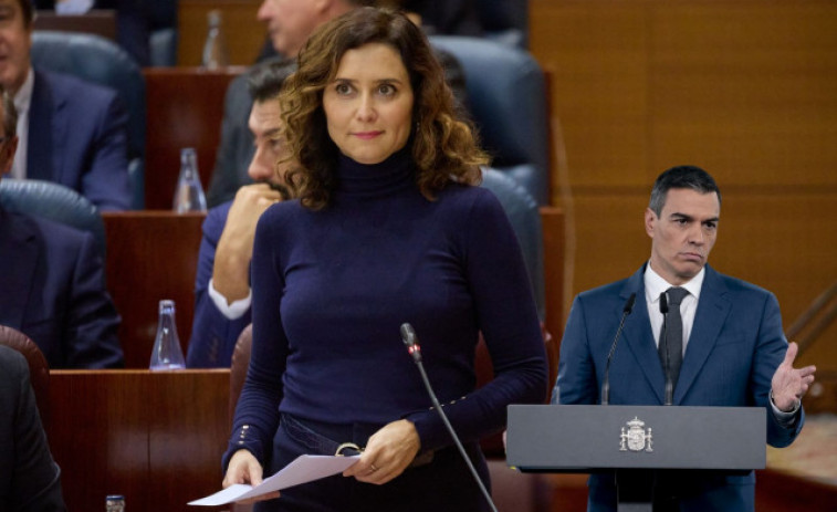 Isabel Díaz Ayuso, molt crítica amb Pedro Sánchez: 