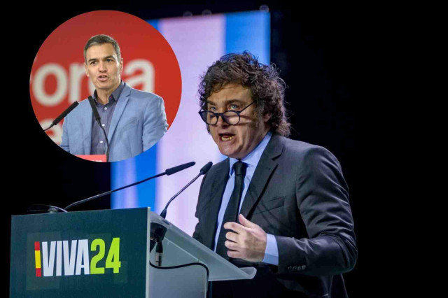 Javier milei y pedro sanchez 1600 1067 1