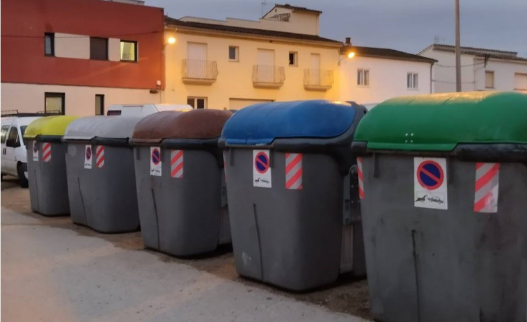 Girona fa un canvi d'ubicació dels contenidors de la gasolinera del Pont Major