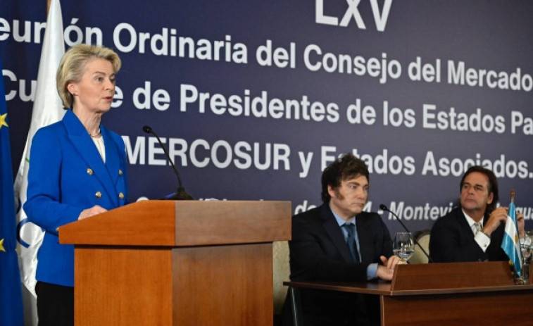 Von der Leyen tanca l'acord comercial de la UE amb Mercosur