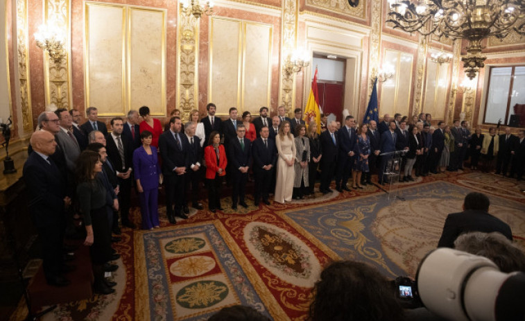 46 Aniversari de la Constitució Espanyola amb absències i l'assistència del president català després de 14 anys d'absència