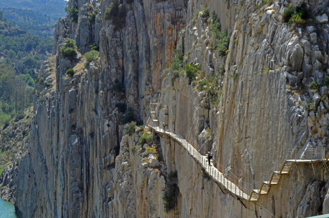 El famoso Caminito del Rey