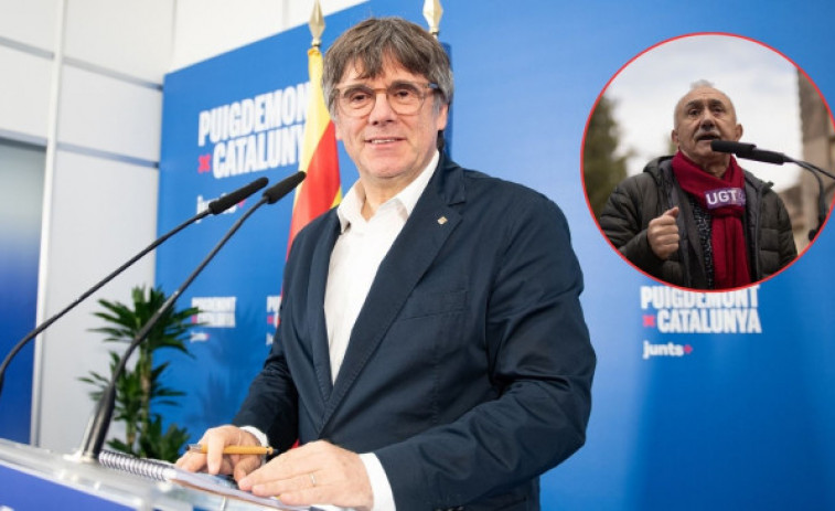 Quina és la postura de Puigdemont sobre la reducció de jornada després de la reunió amb la UGT?