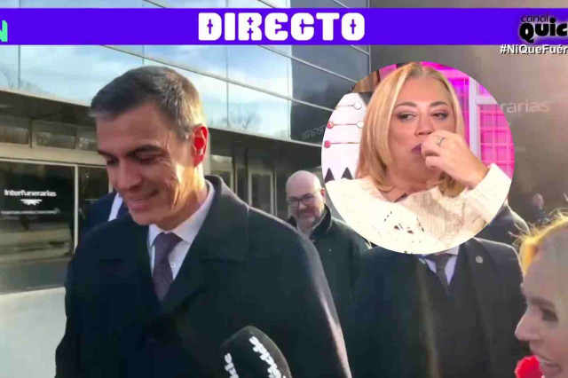 Belén Esteban aconsegueix enviar un missatge a Pedro Sánchez en directe mentre es menja 'uns bastonets'