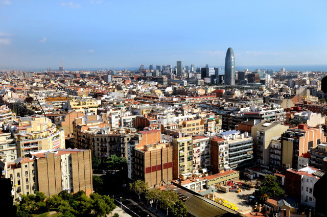 Barcelona skyline 1