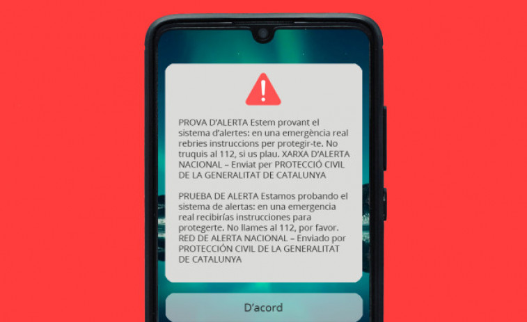 Quantes vegades ha activat Protecció Civil el sistema Es-Alert?