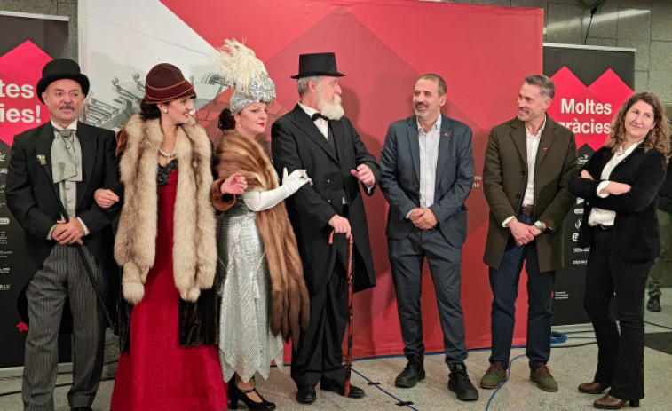 VÍDEO | El Metro de Barcelona celebra 100 anys: Passeig de Gràcia reviu la seva inauguració el 1924