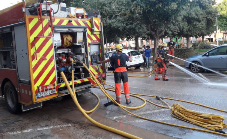 Incendi a Sant Celoni: un home, en estat crític per les cremades