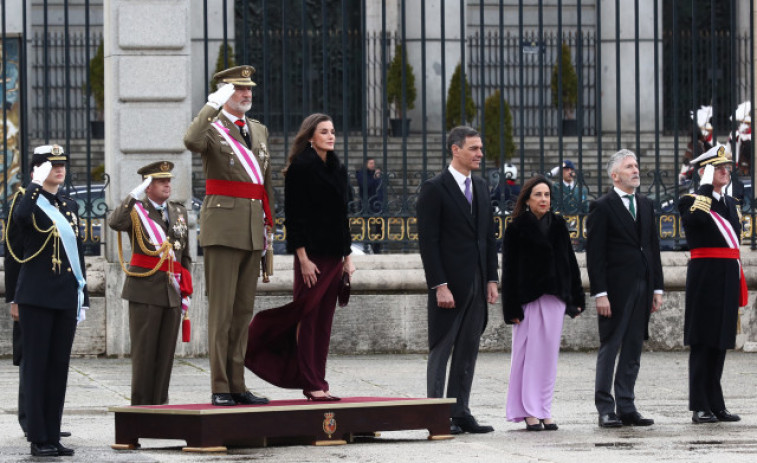 Sánchez acudeix a la Pasqua Militar i felicita les Forces Armades: 