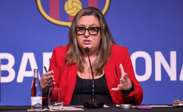 La vicepresidenta del Barça no sap qui va signar l'acord que ha permès inscriure Dani Olmo