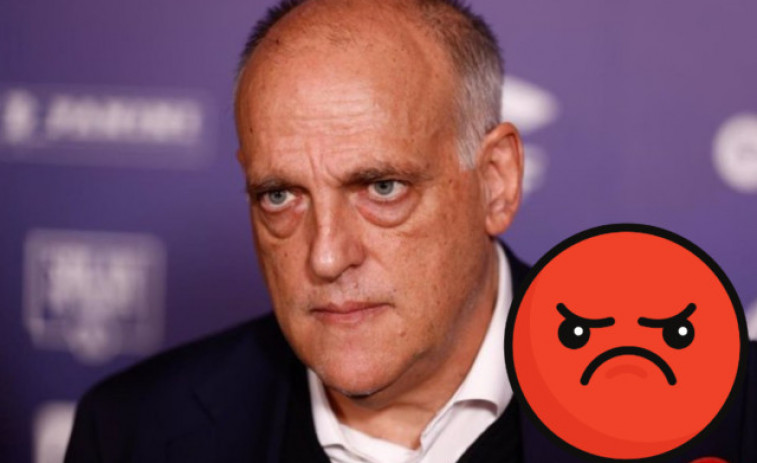 Tebas, enfurismat, carrega contra el CSD: 