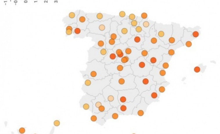 El 2024 va ser el tercer any més càlid a Espanya des del 1961