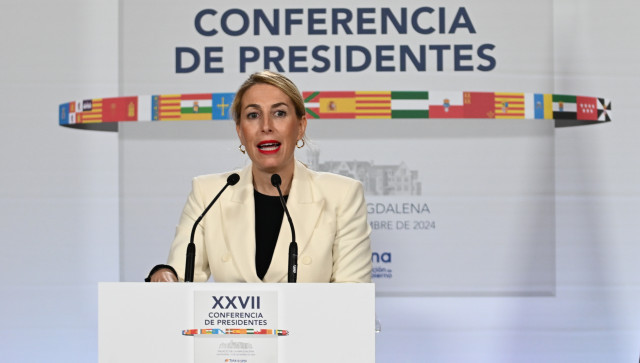 La presidenta d'Extremadura: 