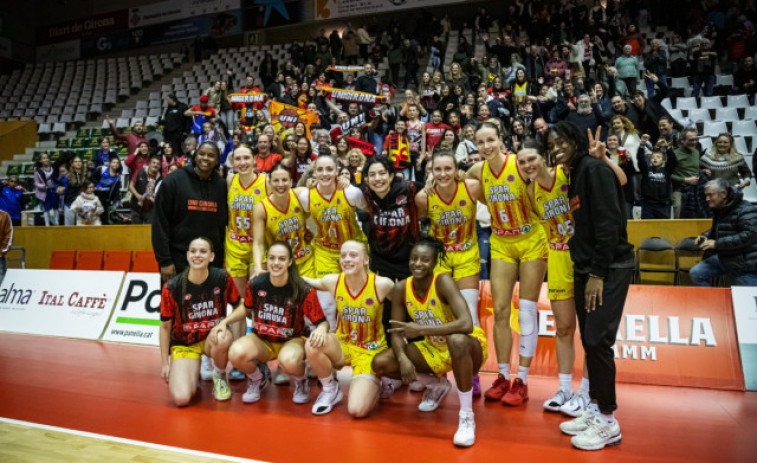 Remuntada espectacular de l'Uni Girona: pallissa al Pecs (88-65) i a quarts de l'EuroCup