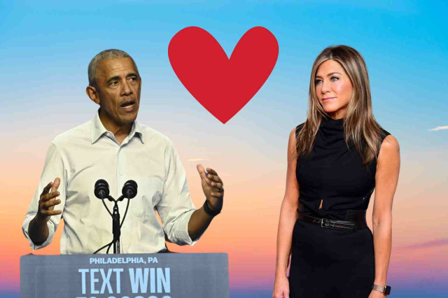 BarackObamayJenniferAniston