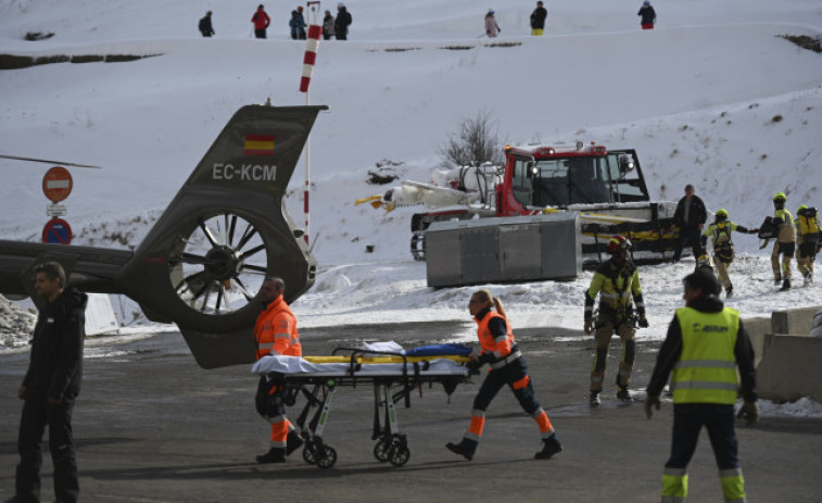 Un telecadira cau en plena estació d?esquí al Pirineu: hi ha nou ferits molt greus