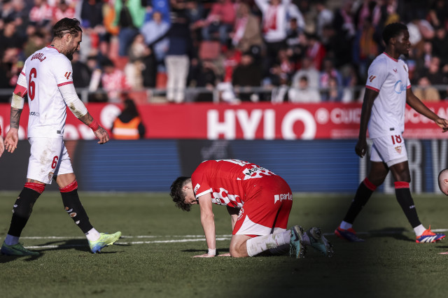 EuropaPress 6462371 ladislav krejci of girona fc laments during the spanish league liga ea