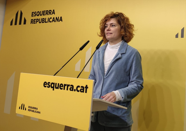 EuropaPress 6465665 secretaria general portavoz erc elisenda alamany rueda prensa