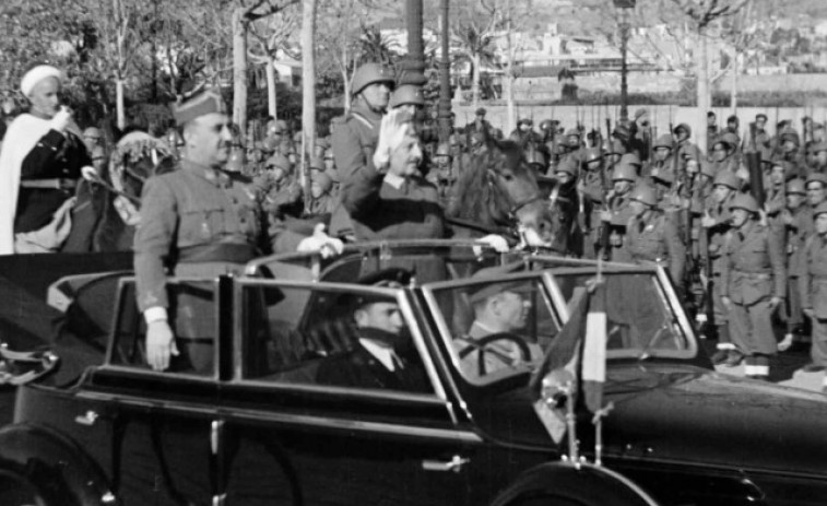 VÍDEO | Apareixen imatges inèdites de l'entrada de Franco a Barcelona el 1939