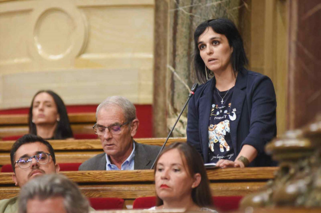 SlviaOrriolsenelParlament