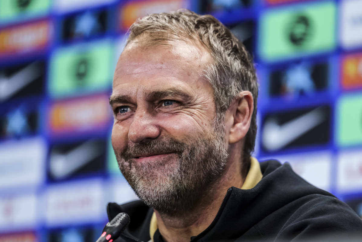 EuropaPress 6476302 hansi flick head coach of fc barcelona attends his press conference during