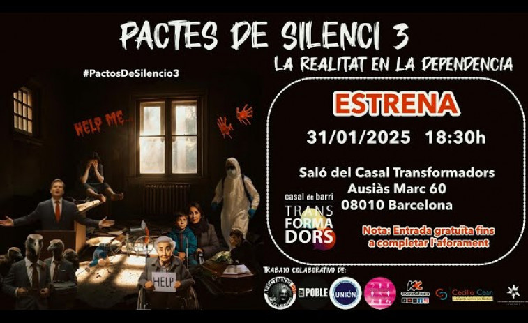 Barcelona acull l'estrena del documental 'Pactes de silenci 3' aquest divendres