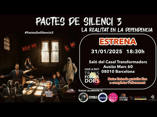 Barcelona acull l'estrena del documental 'Pactes de silenci 3' aquest divendres