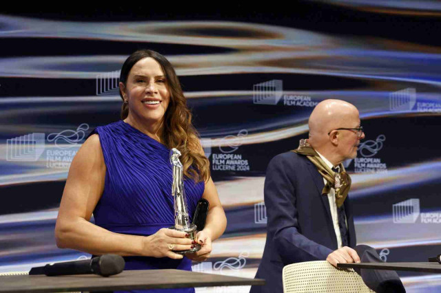 KarlaSofiaGasconyJacquesAudiardenlaceremoniadeentregadel37PremiodeCineEuropeo2024