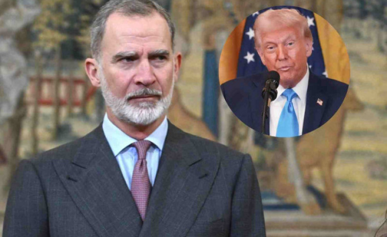 El Rei Felip VI reacciona a la decisió de Trump d'eliminar l'espanyol de la web de Casa Blanca