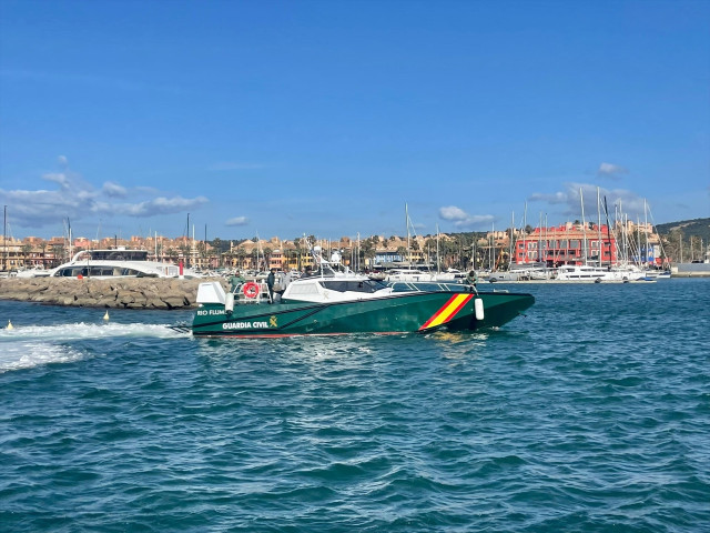 EuropaPress 5008621 guardia civil algeciras estrena nueva patrullera rio flumen mas rapida