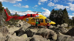 Rescatan a un excursionista herido en Collbató tras sufrir un accidente en la montaña