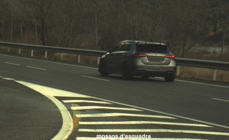 Denunciat un conductor per circular a 188km/ha la C-14 a Peramola