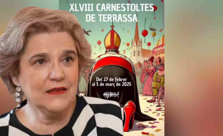 Pilar Rahola esclata pel cartell del Carnaval de Terrassa: I si fos un imam?