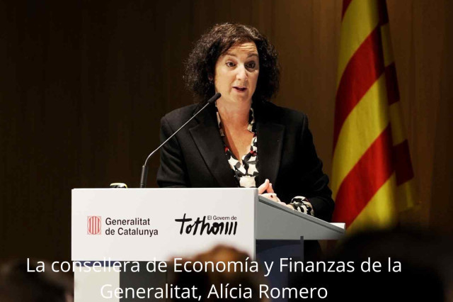 LaconselleradeEconomayFinanzasdelaGeneralitatAlciaRomero